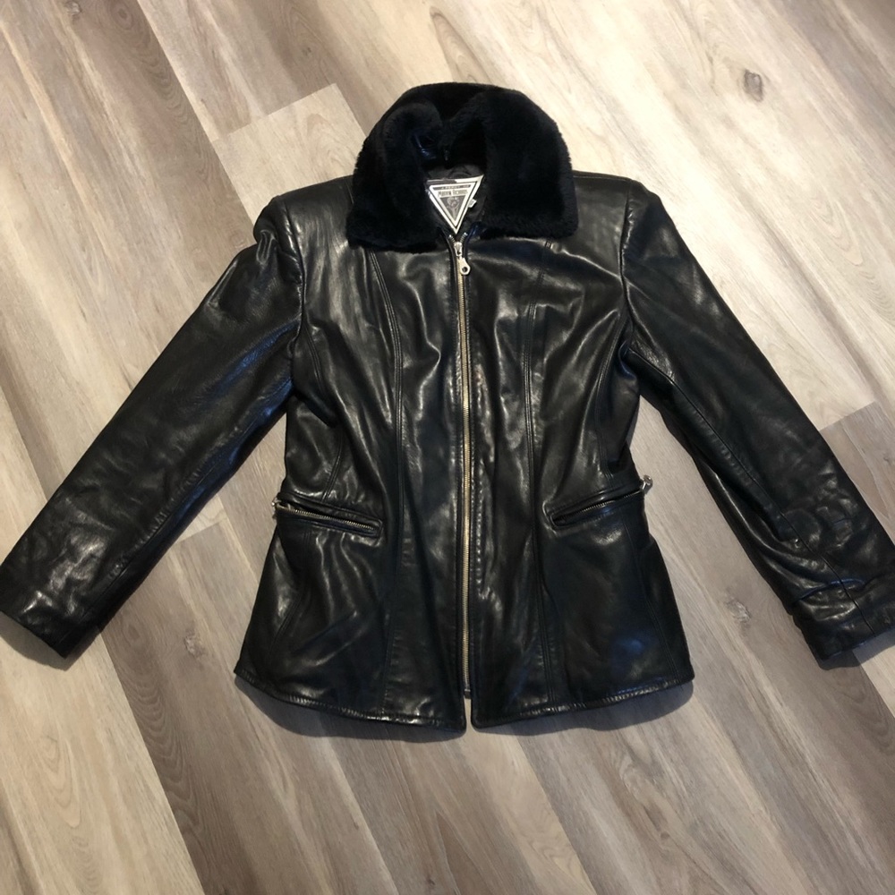 J. Percy for Marvin Richards Leather Jacket